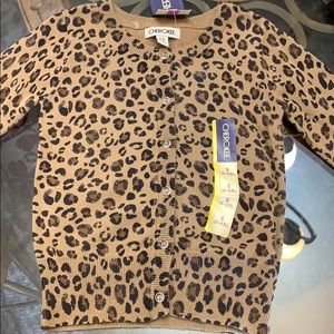 Cheetah cardigan